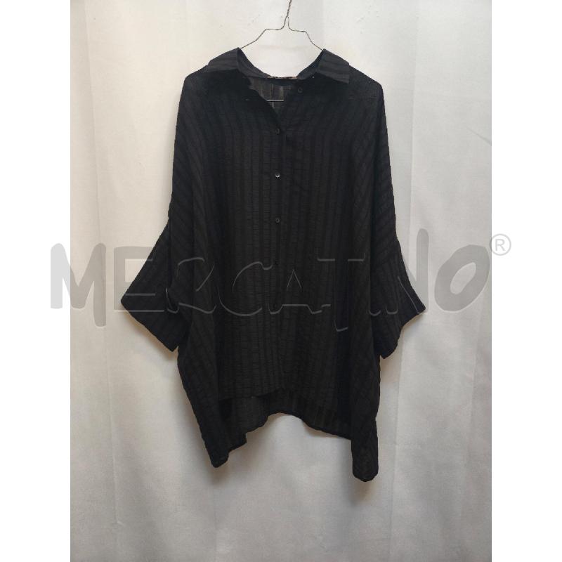 CAMICIA DONNA KARTIKA NERA RIGETE  | Mercatino dell'Usato Volpago del montello 1