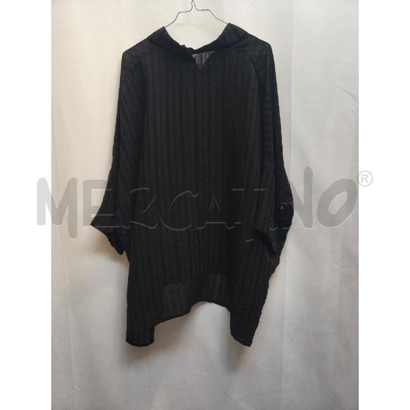 CAMICIA DONNA KARTIKA NERA RIGETE  | Mercatino dell'Usato Volpago del montello 4
