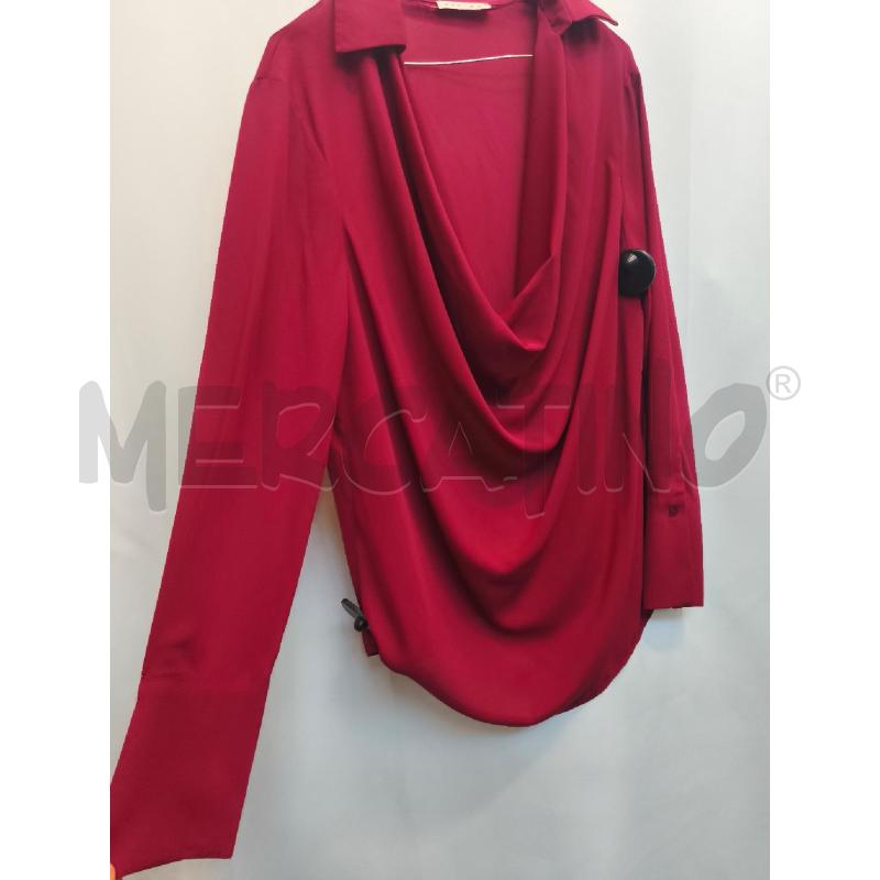 CAMICIA DONNA KARTIKA ROSSA  | Mercatino dell'Usato Volpago del montello 3