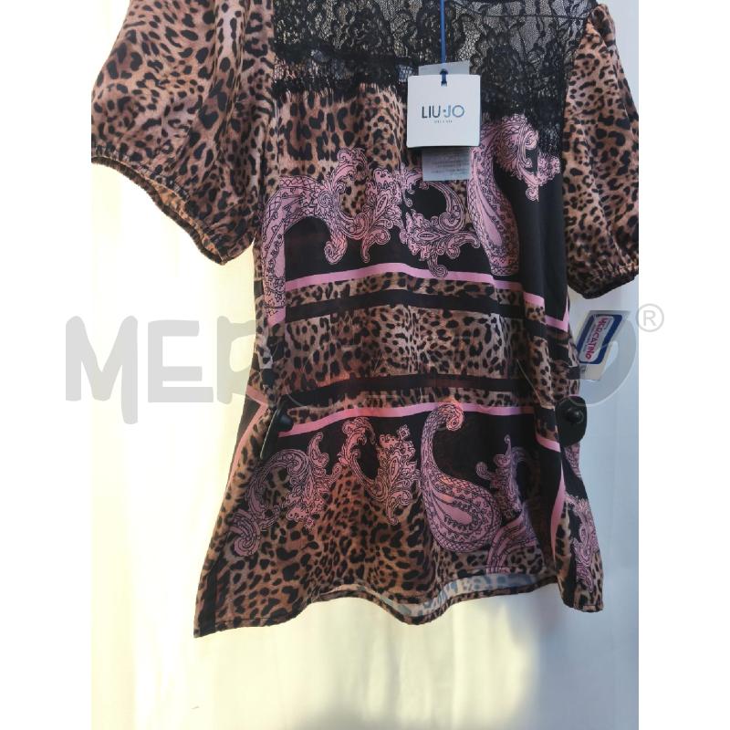 CAMICIA DONNA LIU JO MACULATA SOPRA PIZZO  | Mercatino dell'Usato Volpago del montello 3