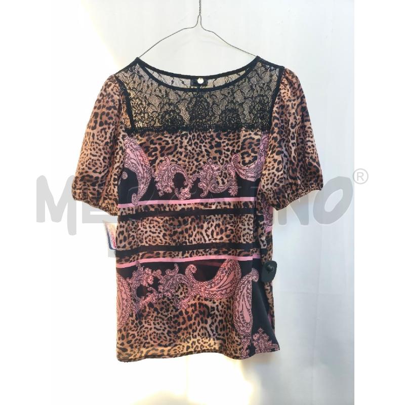 CAMICIA DONNA LIU JO MACULATA SOPRA PIZZO  | Mercatino dell'Usato Volpago del montello 4