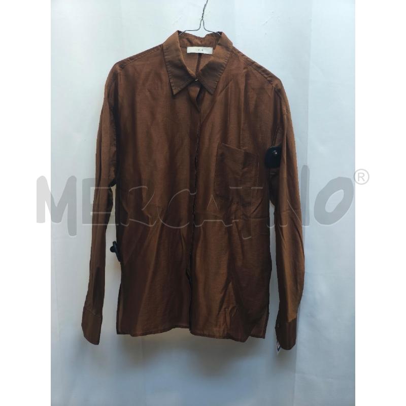 CAMICIA DONNA LVIR MARRONE  | Mercatino dell'Usato Volpago del montello 1