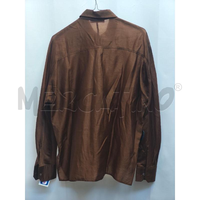 CAMICIA DONNA LVIR MARRONE  | Mercatino dell'Usato Volpago del montello 4