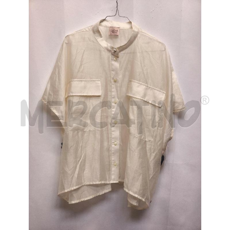 CAMICIA DONNA MEME PANNA TRASPARENTE | Mercatino dell'Usato Volpago del montello 1