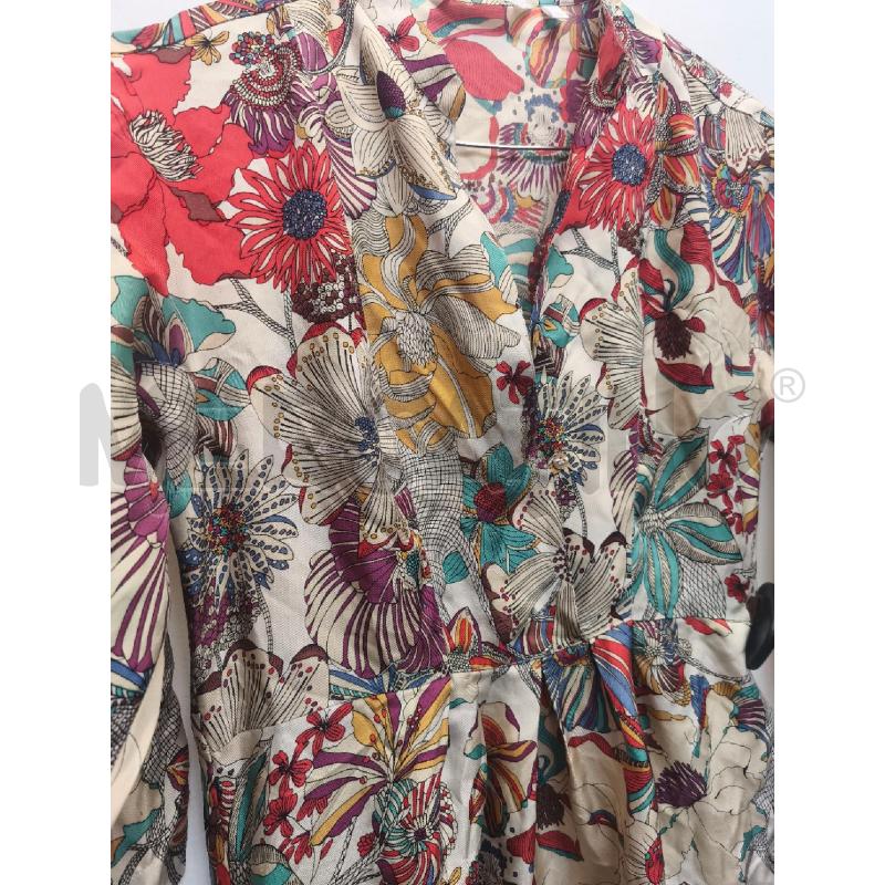 CAMICIA DONNA MILANO  SETA  FIORI  | Mercatino dell'Usato Volpago del montello 3