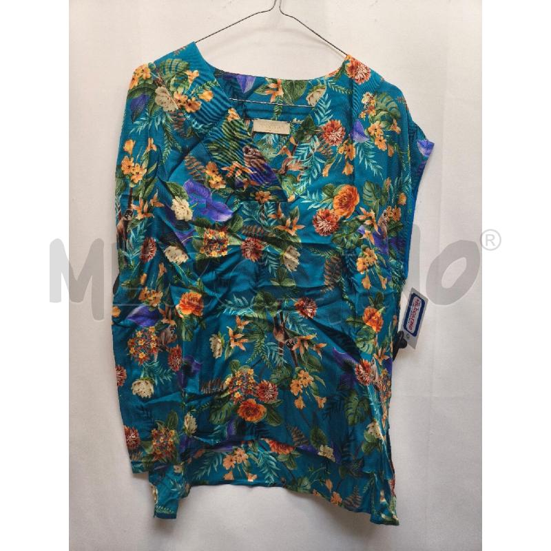 CAMICIA DONNA MOMONI %100 SETA FIORI | Mercatino dell'Usato Volpago del montello 1