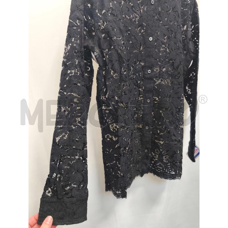 CAMICIA DONNA N21 NERA PIZZO  | Mercatino dell'Usato Volpago del montello 3