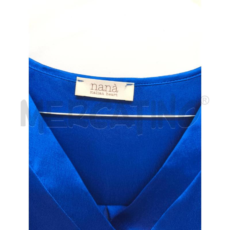 CAMICIA DONNA NANA BLU SCURO  | Mercatino dell'Usato Volpago del montello 2
