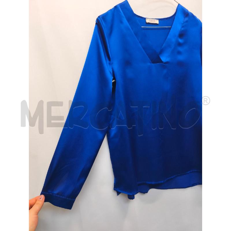 CAMICIA DONNA NANA BLU SCURO  | Mercatino dell'Usato Volpago del montello 3