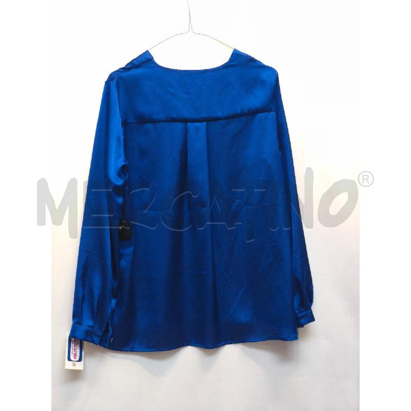 CAMICIA DONNA NANA BLU SCURO  | Mercatino dell'Usato Volpago del montello 4