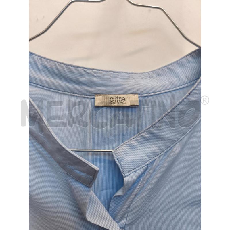 CAMICIA DONNA OLTRE TG AZZURRA  | Mercatino dell'Usato Volpago del montello 2
