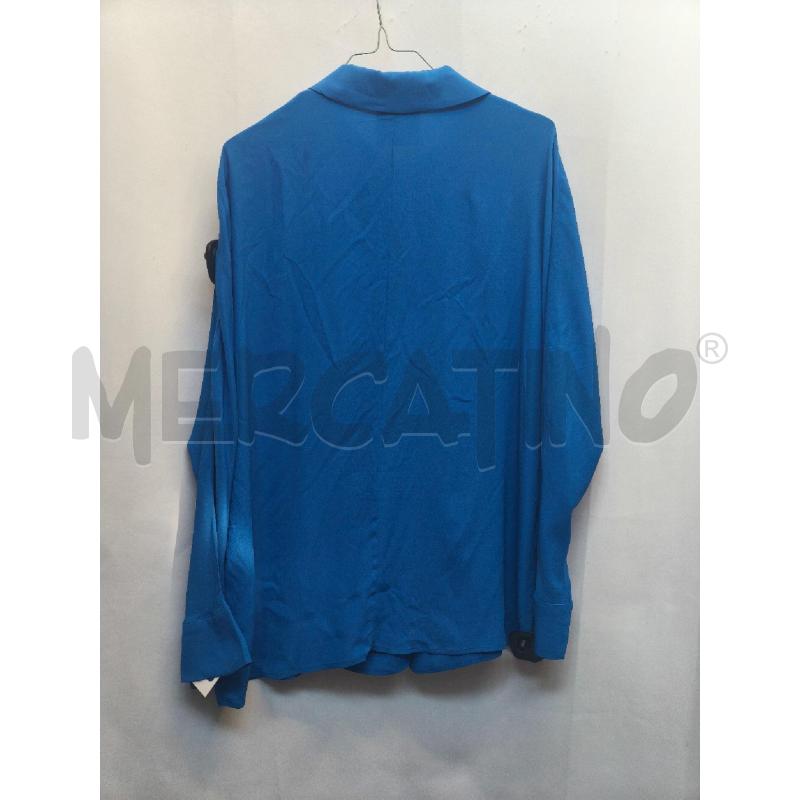 CAMICIA DONNA SEMICOUTURE BLU  | Mercatino dell'Usato Volpago del montello 4