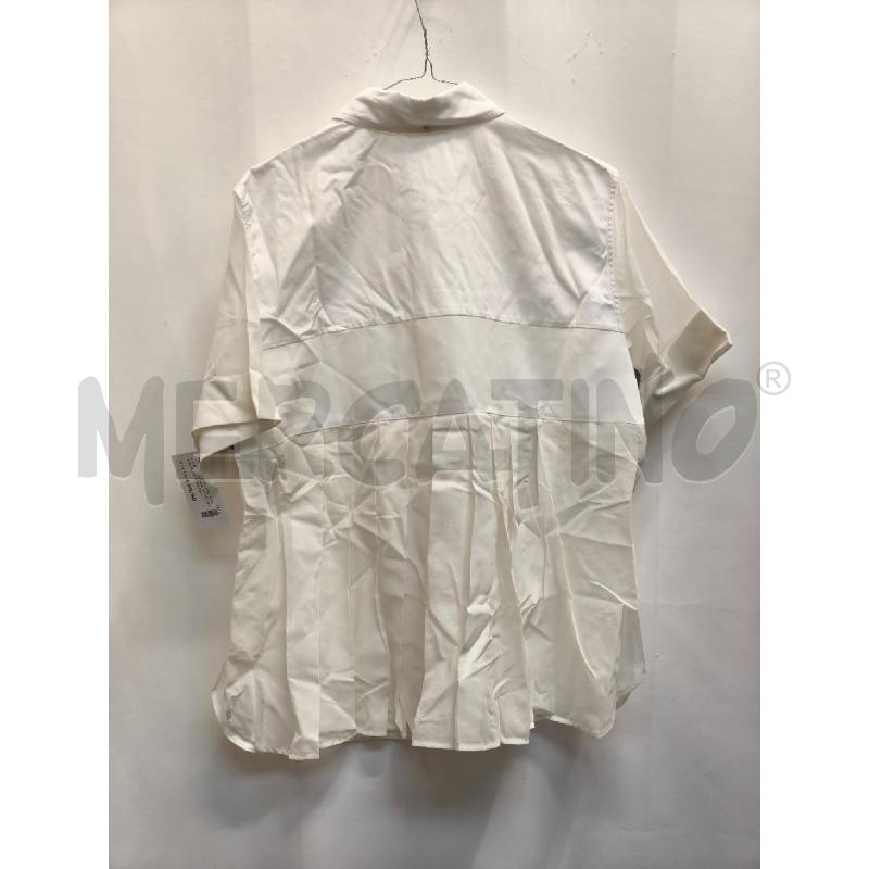 CAMICIA DONNA SPORTMAX BIANCA TRASPARENTE  | Mercatino dell'Usato Volpago del montello 4