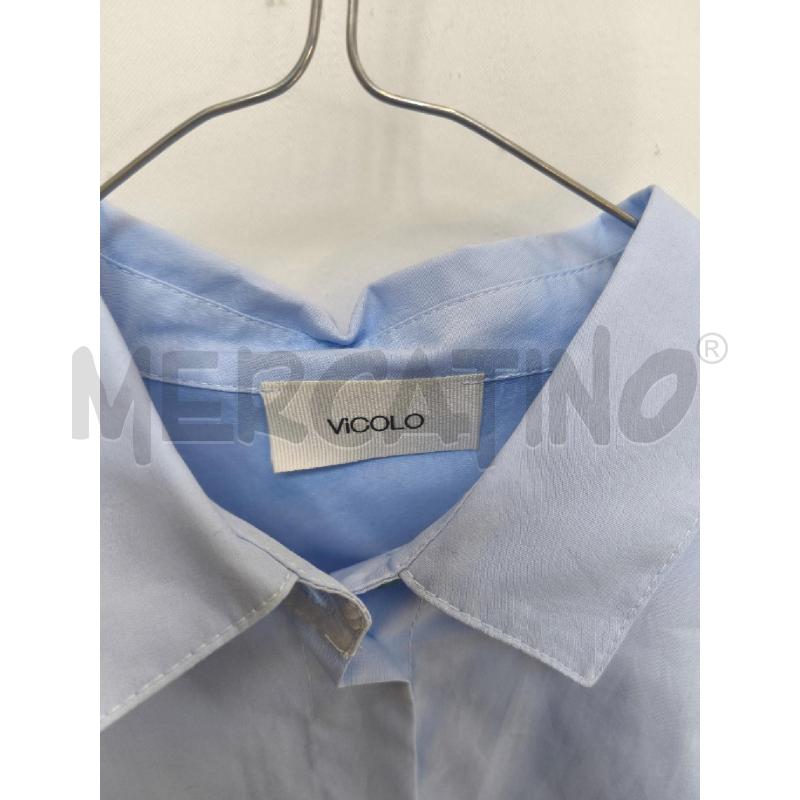 CAMICIA DONNA VICOLO AZZURRA MANICA BALZE | Mercatino dell'Usato Volpago del montello 2