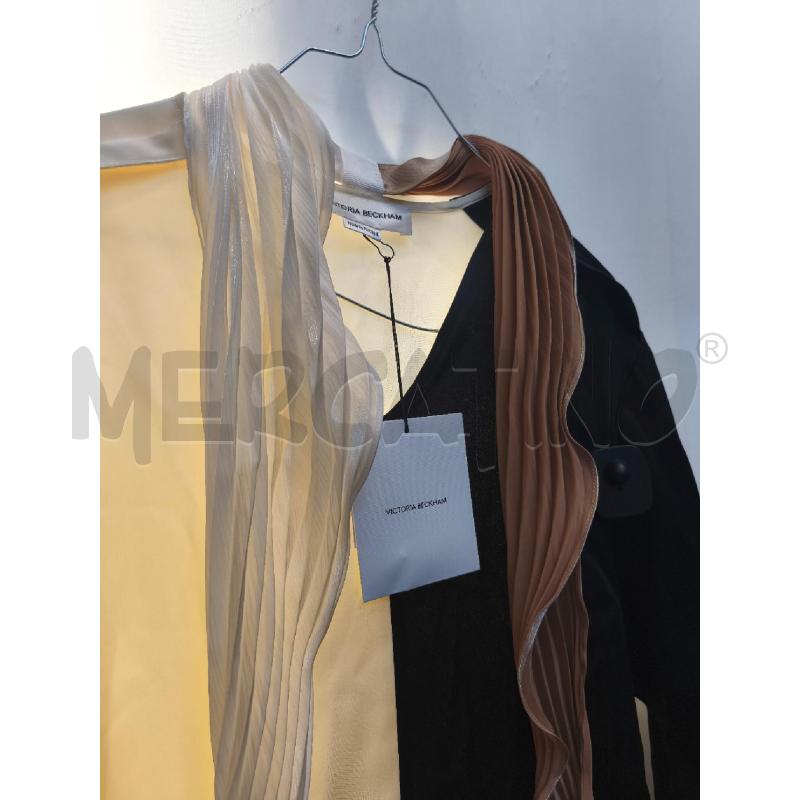 CAMICIA DONNA VICTORIA BECKHAM NERA PANNA  | Mercatino dell'Usato Volpago del montello 3