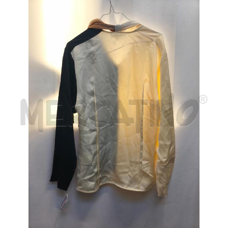 CAMICIA DONNA VICTORIA BECKHAM NERA PANNA  | Mercatino dell'Usato Volpago del montello 4