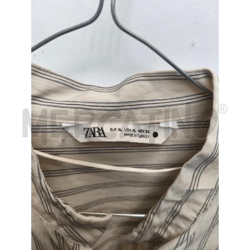 CAMICIA DONNA ZARA PANNA RIGHE  | Mercatino dell'Usato Volpago del montello 2