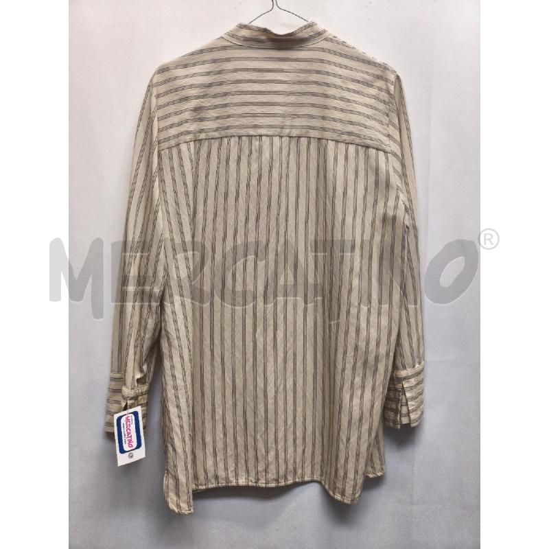 CAMICIA DONNA ZARA PANNA RIGHE  | Mercatino dell'Usato Volpago del montello 4
