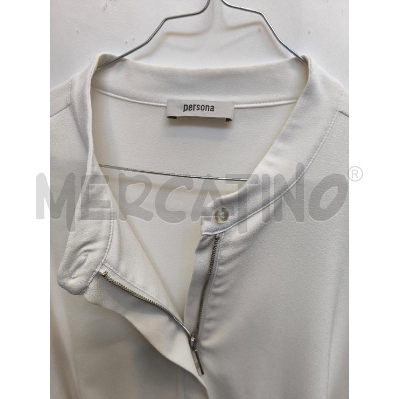 CAMICIA UOMO PERSONA BIANCO | Mercatino dell'Usato Volpago del montello 2