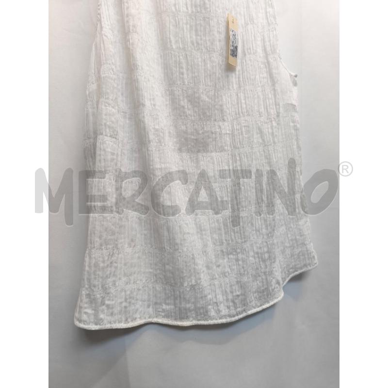 CANOTTA DONNA GIROTTO  BIANCA PIEGETE | Mercatino dell'Usato Volpago del montello 3