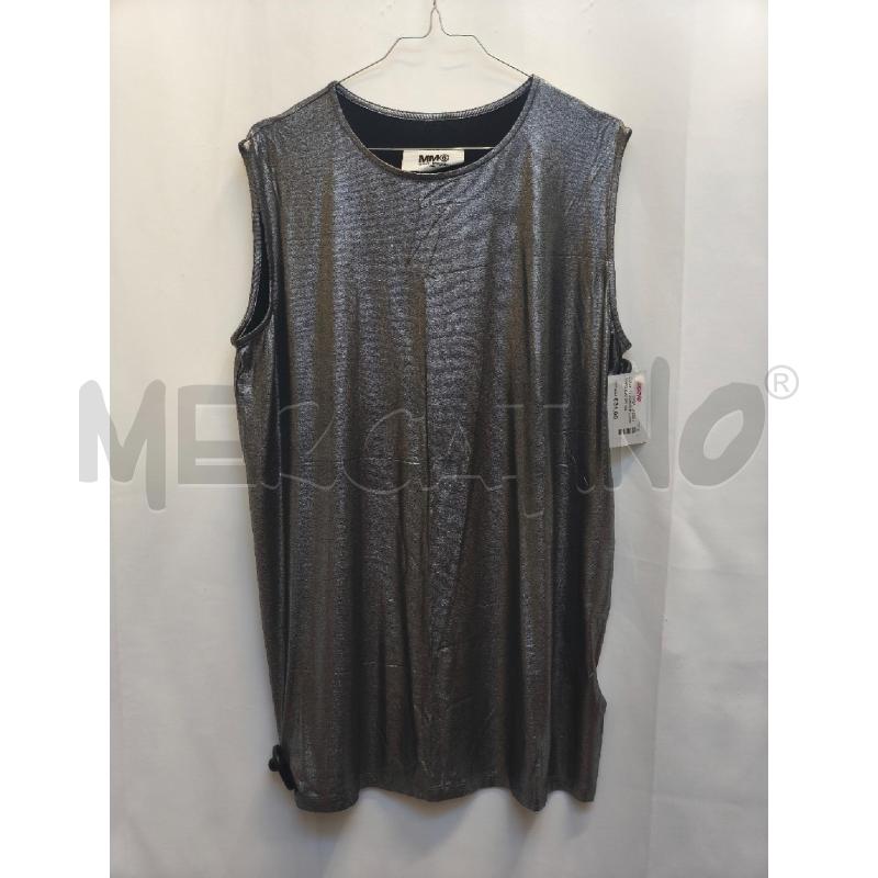 CANOTTA DONNA MAISON MARGIELO GRIGIA ARGENTO | Mercatino dell'Usato Volpago del montello 1