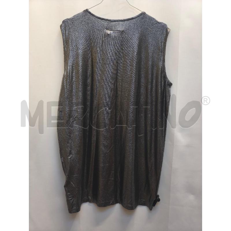 CANOTTA DONNA MAISON MARGIELO GRIGIA ARGENTO | Mercatino dell'Usato Volpago del montello 4