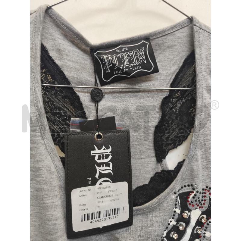 CANOTTA DONNA PHILIPP PLEIN GRIGIO  | Mercatino dell'Usato Volpago del montello 2