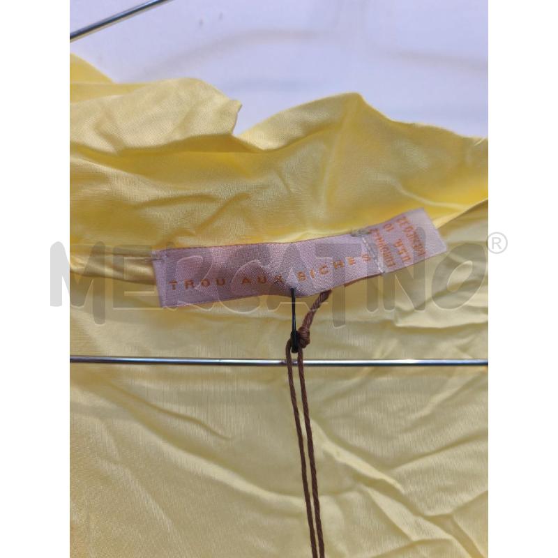CANOTTA DONNA TROU AUXBICHES GIALLA %100SETA | Mercatino dell'Usato Volpago del montello 2