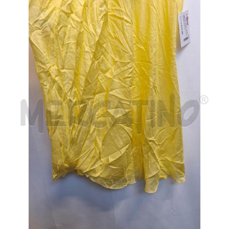 CANOTTA DONNA TROU AUXBICHES GIALLA %100SETA | Mercatino dell'Usato Volpago del montello 3