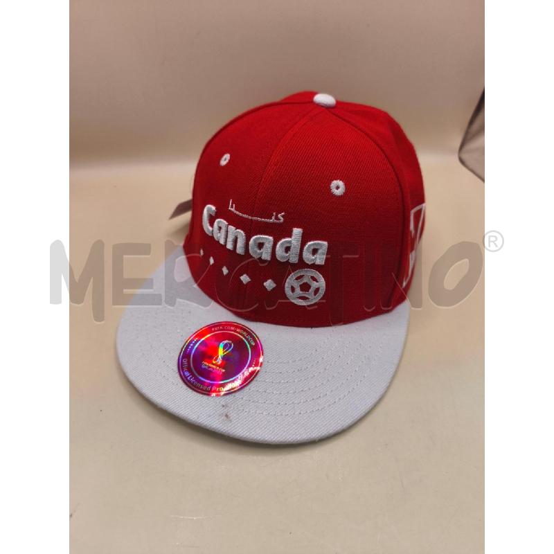 CAPPELLO UOMO CANADA ROSSO | Mercatino dell'Usato Volpago del montello 1