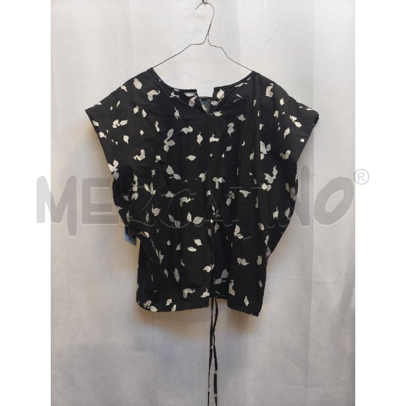 COMPLETO DONNA ALYSI NERO DISEGNI BIANCI  | Mercatino dell'Usato Volpago del montello 2
