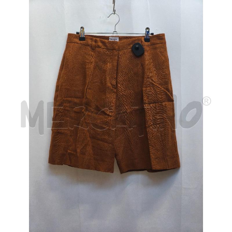 COMPLETO DONNA BLANCA LUZ MARRONE 100% LINO  | Mercatino dell'Usato Volpago del montello 4