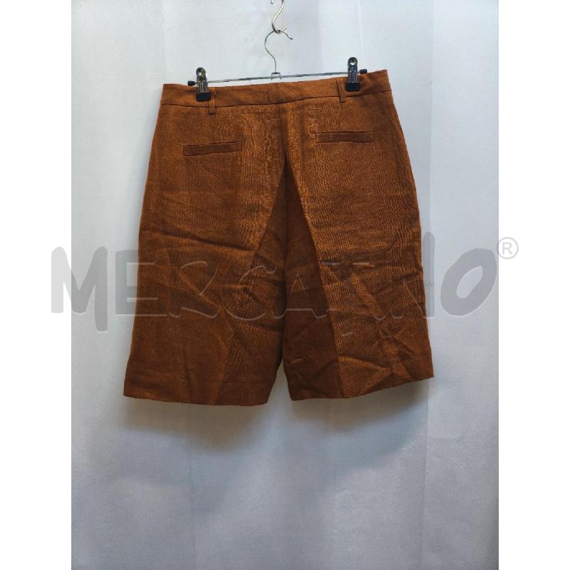 COMPLETO DONNA BLANCA LUZ MARRONE 100% LINO  | Mercatino dell'Usato Volpago del montello 5