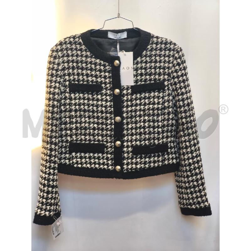 COMPLETO DONNA KAOS NERO BIANCO PANTALONCINI CORTI  | Mercatino dell'Usato Volpago del montello 1