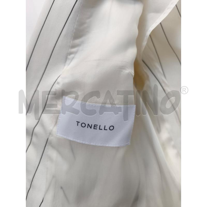 COMPLETO DONNA TONELLO BIANCO GESSATO  | Mercatino dell'Usato Volpago del montello 2
