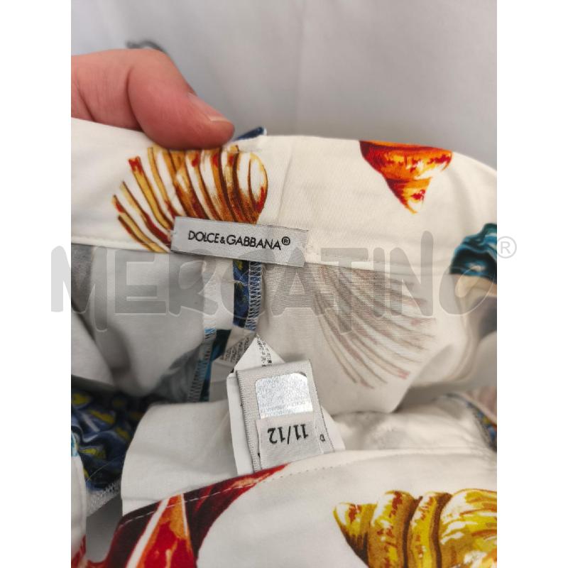 COMPLETO RAGAZZA DOLCE GABBANA BIANCO CONCHIGLIE   | Mercatino dell'Usato Volpago del montello 5