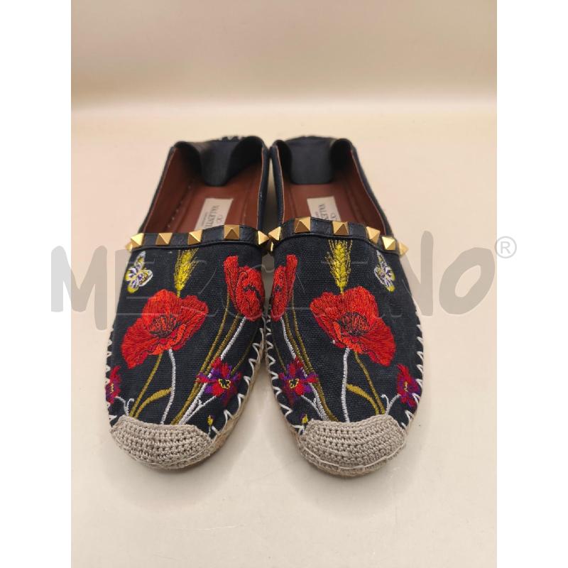 ESPADRILLAS DONNA VALENTINO NERI FIORI | Mercatino dell'Usato Volpago del montello 2