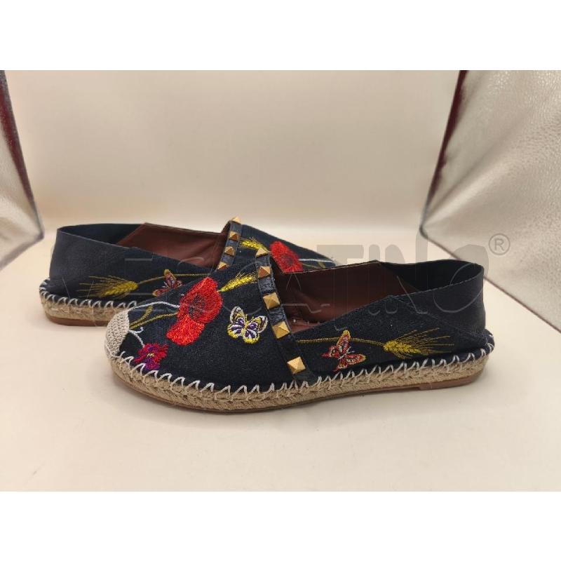 ESPADRILLAS DONNA VALENTINO NERI FIORI | Mercatino dell'Usato Volpago del montello 3
