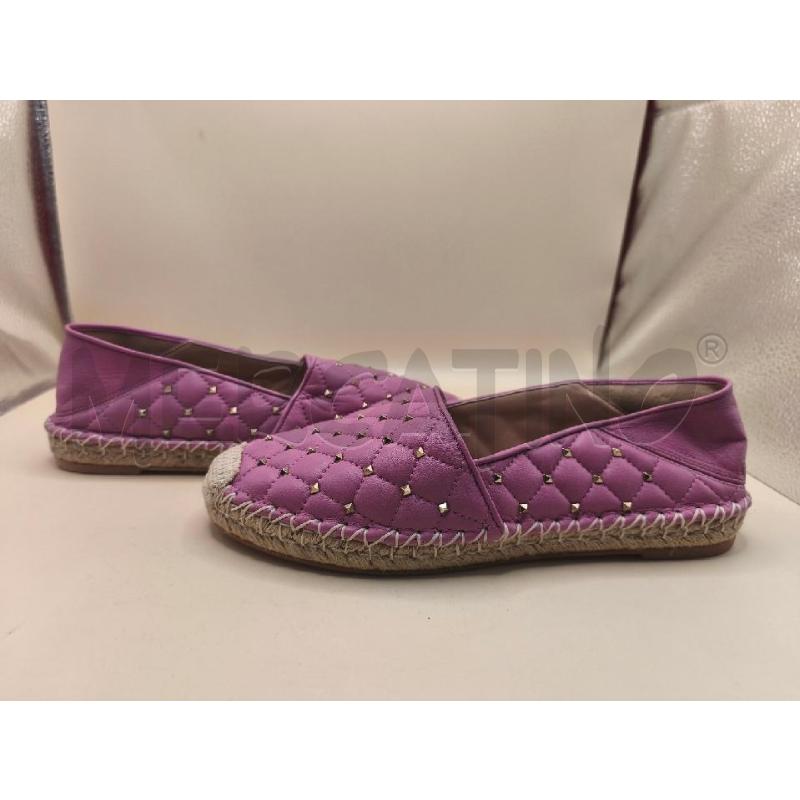 ESPADRILLAS DONNA VALENTINO ROSA PELLE  | Mercatino dell'Usato Volpago del montello 3