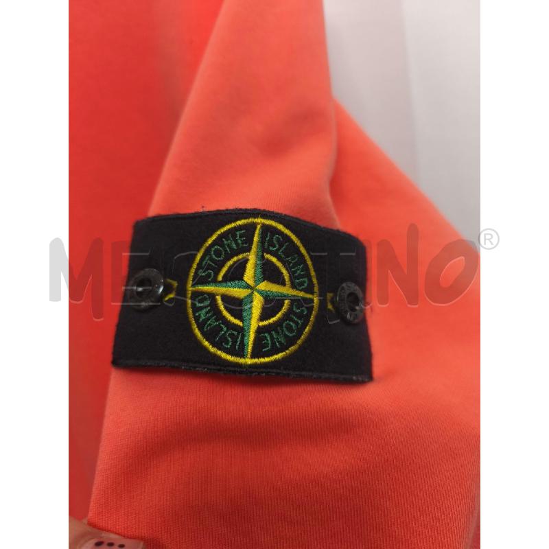 FELPA UOMO STONE ISLAND ARANCIO  | Mercatino dell'Usato Volpago del montello 3