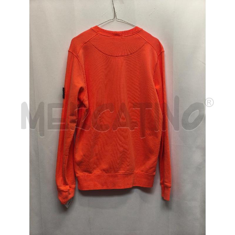 FELPA UOMO STONE ISLAND ARANCIO  | Mercatino dell'Usato Volpago del montello 4