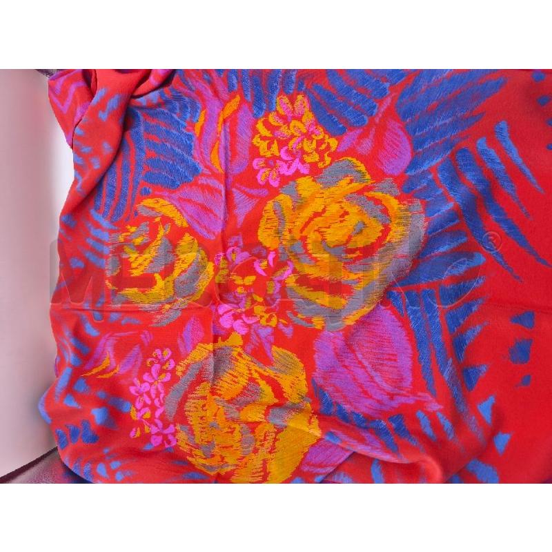 FOULARD LANVIN ROSSO BLU  | Mercatino dell'Usato Volpago del montello 3