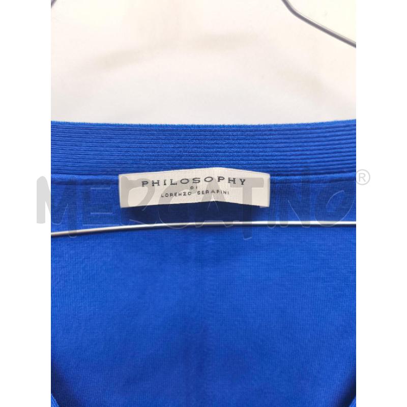 GIACCA DONNA PHILOSOPHY BLU  | Mercatino dell'Usato Volpago del montello 2
