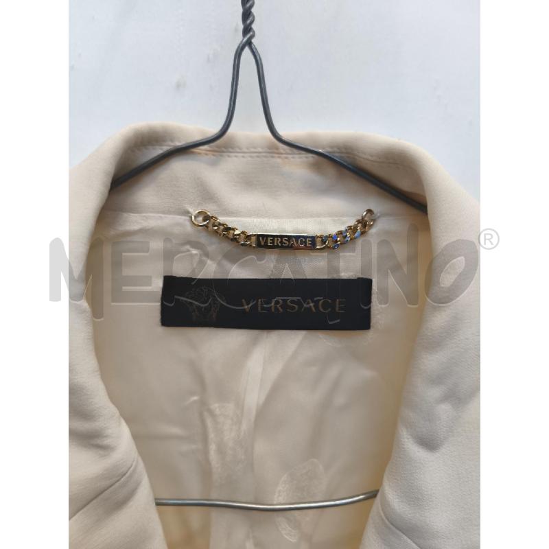 GIACCA DONNA VERSACE PANNA | Mercatino dell'Usato Volpago del montello 2