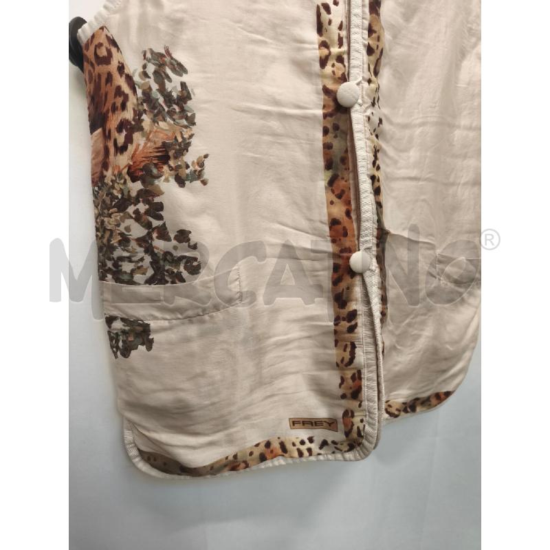 GILET DONNA FREY SETA BIANCO TIGRE | Mercatino dell'Usato Volpago del montello 2