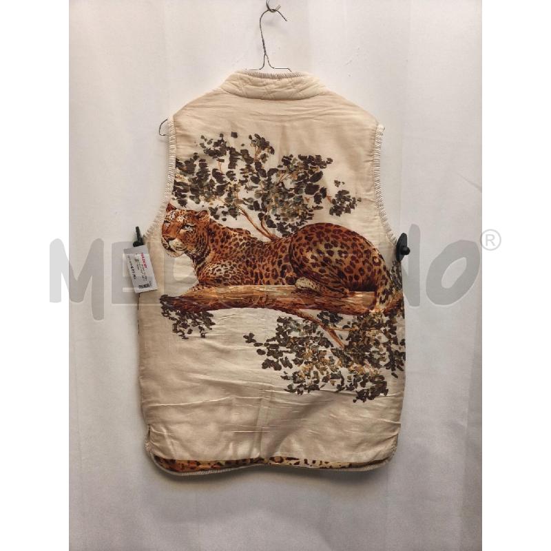 GILET DONNA FREY SETA BIANCO TIGRE | Mercatino dell'Usato Volpago del montello 3