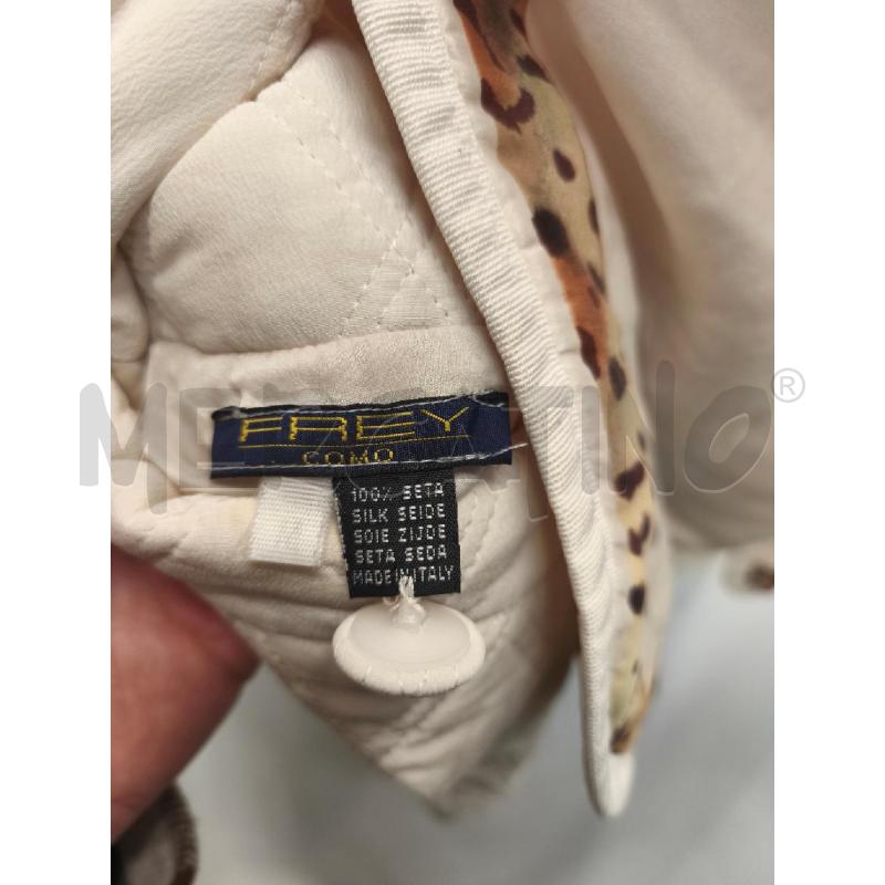GILET DONNA FREY SETA BIANCO TIGRE | Mercatino dell'Usato Volpago del montello 5