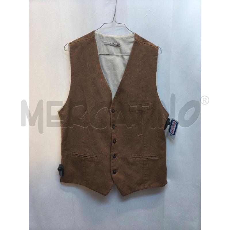 GILET UOMO BRIGLIA BEIGE  | Mercatino dell'Usato Volpago del montello 1
