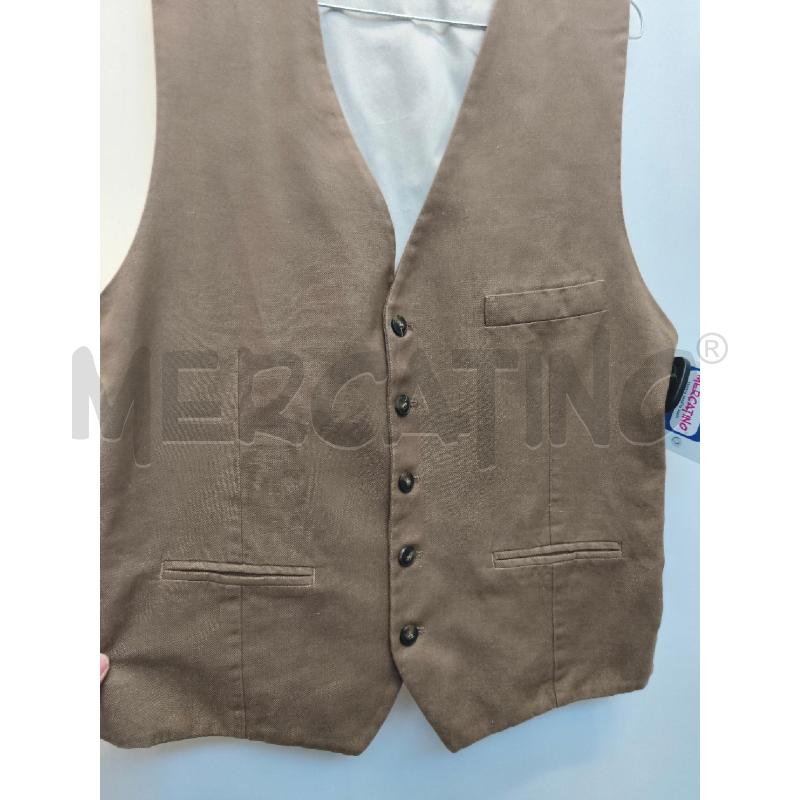 GILET UOMO BRIGLIA BEIGE  | Mercatino dell'Usato Volpago del montello 3