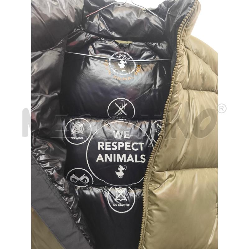 GILET UOMO SAVE THE DUCK VERDE  | Mercatino dell'Usato Volpago del montello 2